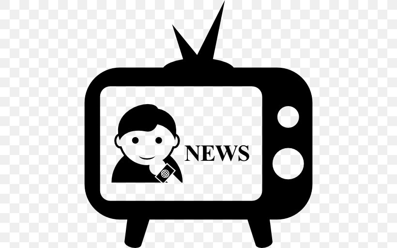 Television Clip Art, PNG, 512x512px, Television, Area, Artwork, Black, Black And White Download Free