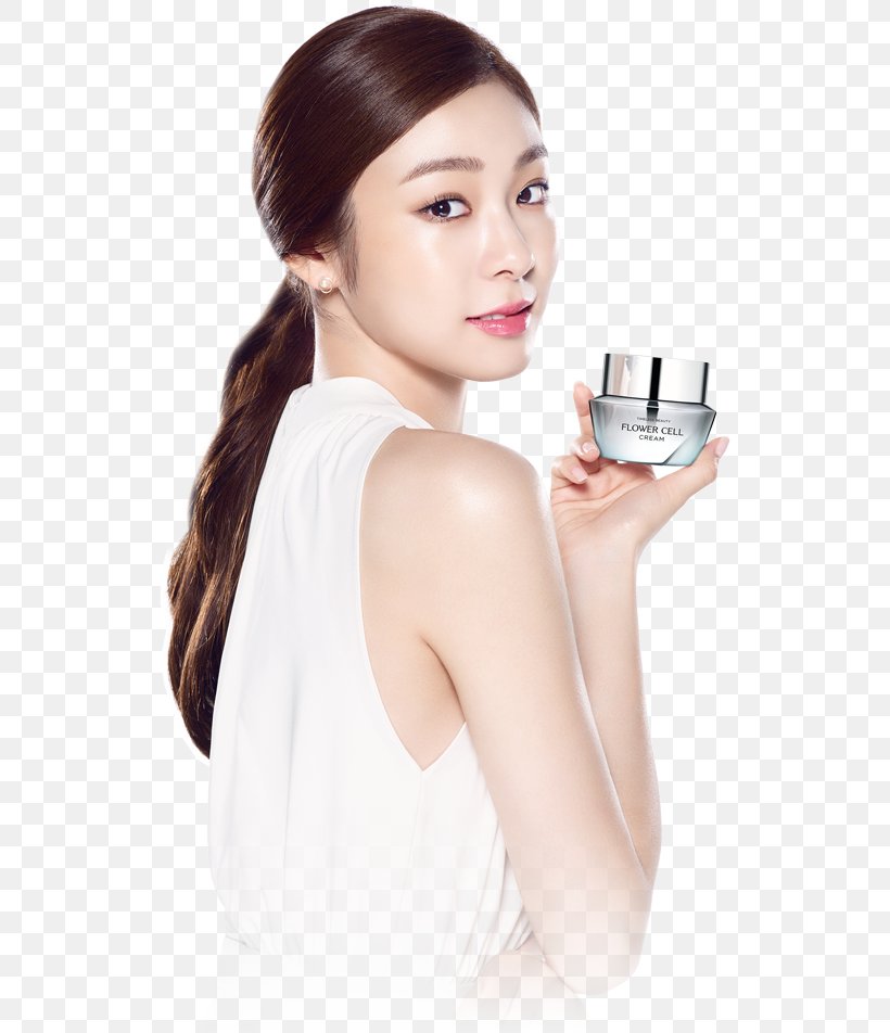 Kim Yuna 伊思 Nu Skin Enterprises Face Cream, PNG, 526x952px, Kim Yuna, Arm, Beauty, Brown Hair, Cheek Download Free