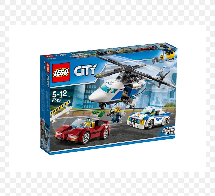 LEGO City Undercover LEGO 60138 City High-Speed Chase Toy, PNG, 750x750px, Lego City Undercover, Helicopter, Lego, Lego 60107 City Fire Ladder Truck, Lego 60138 City Highspeed Chase Download Free