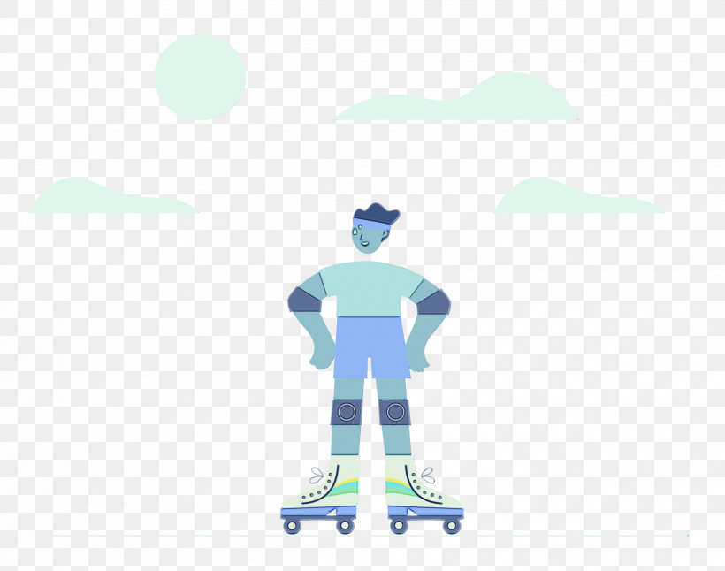 Skateboard Skateboarding Equipment Sports Equipment Clothing, PNG, 2500x1970px, Roller Skating, Cartoon, Clothing, Computer, Equipment Download Free