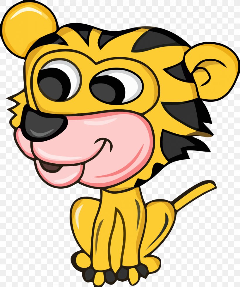 Clip Art Illustration Microsoft PowerPoint Tiger, PNG, 859x1024px, Microsoft Powerpoint, Artwork, Carnivoran, Cartoon, Cat Download Free