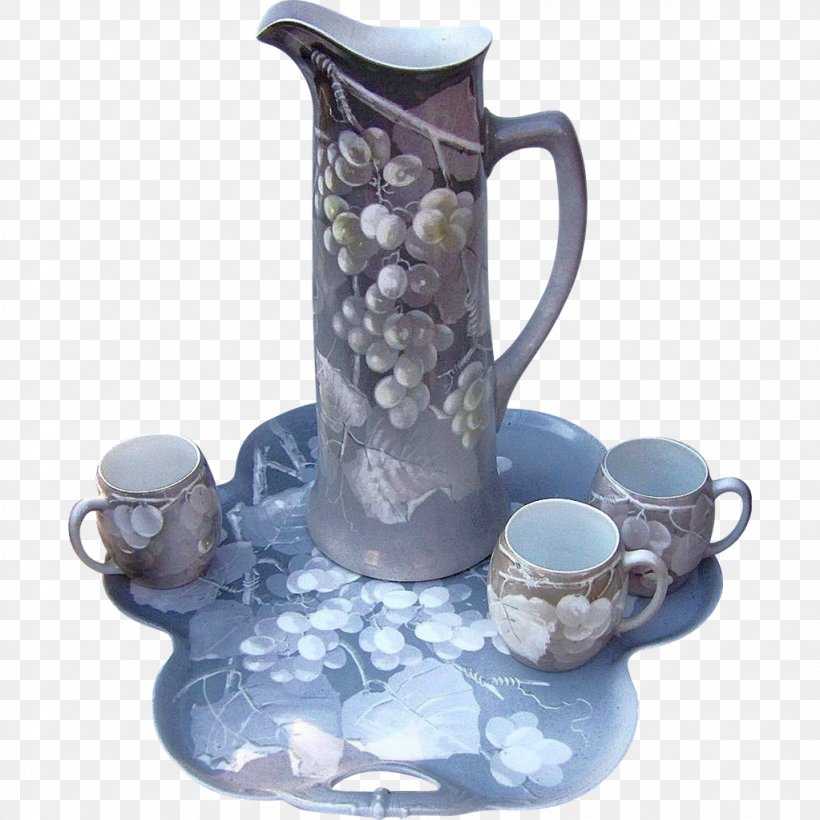 Jug Ceramic Coffee Cup Blue And White Pottery, PNG, 1023x1023px, Jug, Blue And White Porcelain, Blue And White Pottery, Ceramic, Cobalt Download Free