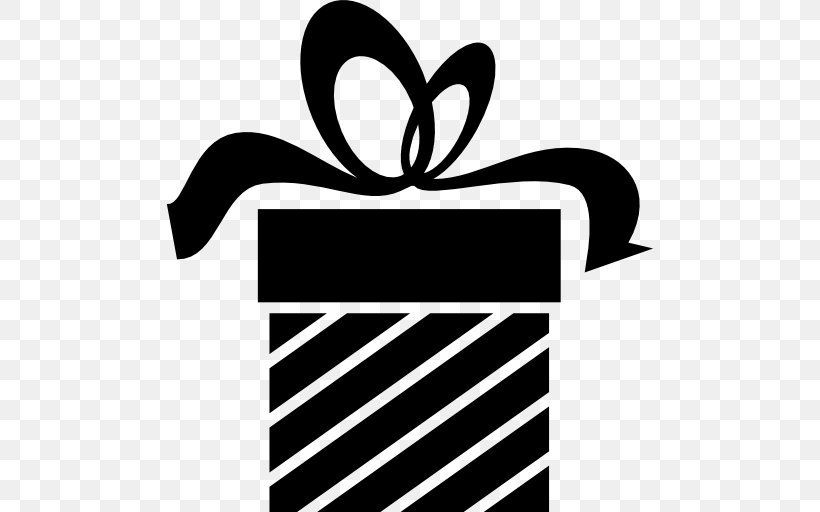 Santa Claus Christmas Gift, PNG, 512x512px, Santa Claus, Black, Black And White, Box, Christmas Download Free