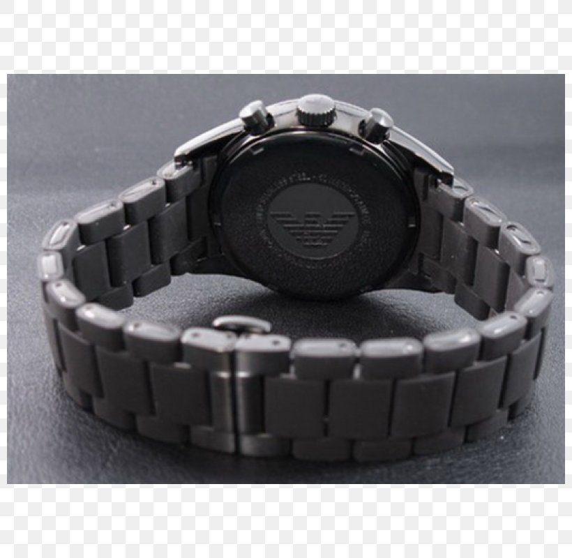 Watch Strap Armani Chronograph Quartz Clock, PNG, 800x800px, Watch, Armani, Black, Brand, Chronograph Download Free