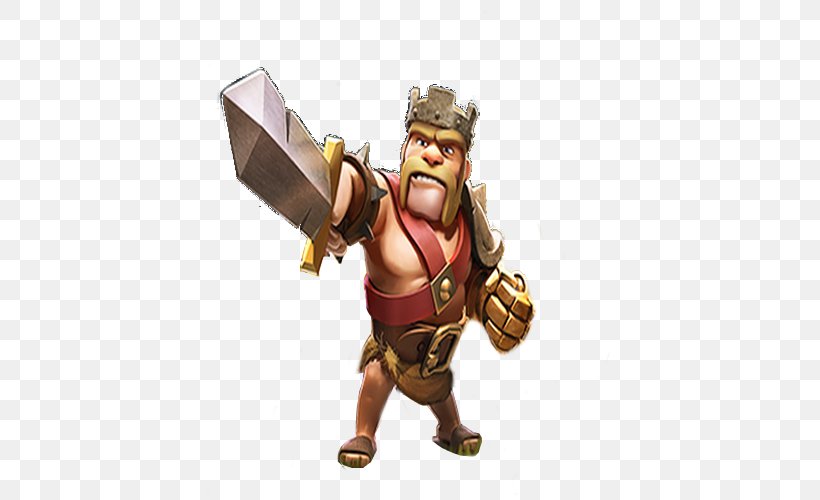 Clash Of Clans Clash Royale Barbarian Game, PNG, 500x500px, Clash Of ...