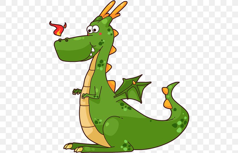 Dragon, PNG, 484x529px, Green, Cartoon, Crocodile, Dragon, Plant Download Free