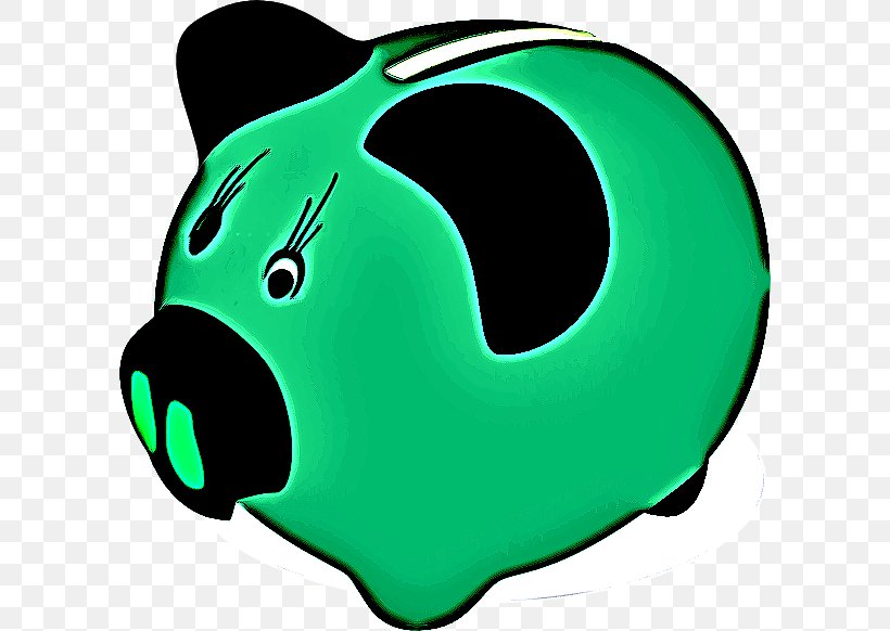 Piggy Bank, PNG, 600x582px, Green, Piggy Bank, Snout Download Free