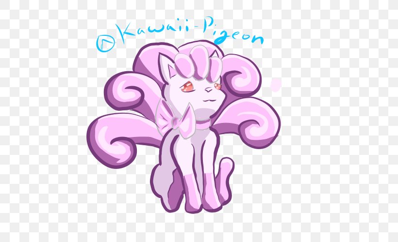 Pony Kawaii Pokémon Text, PNG, 500x500px, Watercolor, Cartoon, Flower, Frame, Heart Download Free