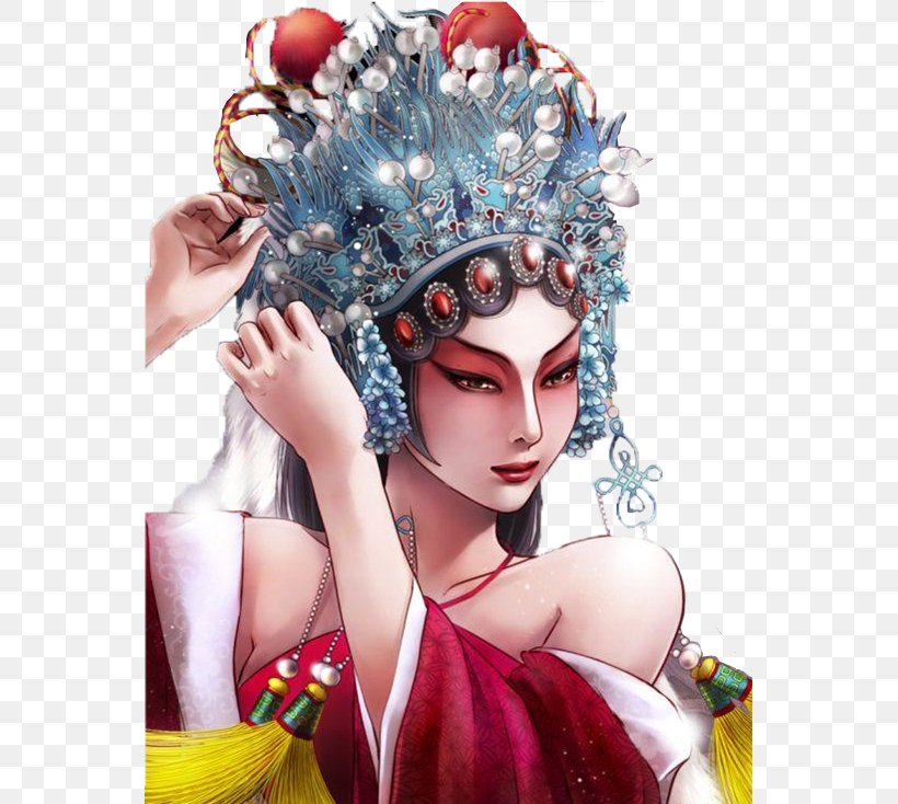 Tattoo Peking Opera Chinese Opera Arm Human Back, PNG, 555x734px, Watercolor, Cartoon, Flower, Frame, Heart Download Free