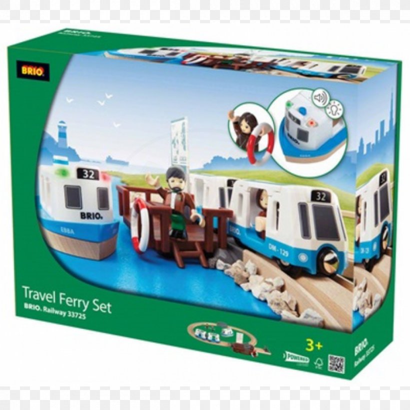 BRIO Travel Ferry Set 33725 Toy Train, PNG, 1200x1200px, Brio, Child, Ferry, Game, Lego Download Free
