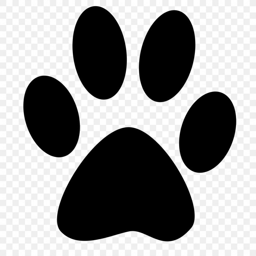 Cat Paw Kitten Dog Clip Art, PNG, 1280x1280px, Cat, Animal, Animal Track, Black, Black And White Download Free