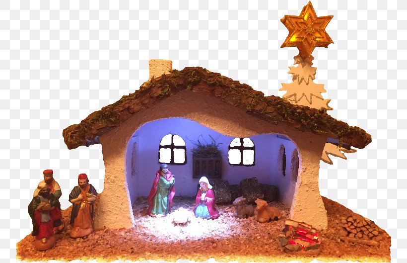 Gingerbread House MarschallOnline.de Nativity Scene Christmas Ornament, PNG, 758x529px, Gingerbread House, Christmas, Christmas Decoration, Christmas Ornament, Decor Download Free