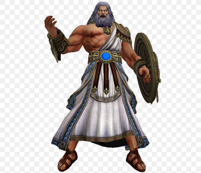 Smite Zeus Hades PlayStation 4 Greek Mythology, PNG, 522x706px, Smite, Action Figure, Armour, Cold Weapon, Costume Download Free