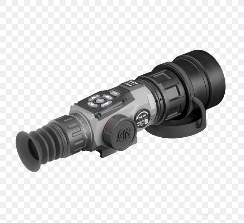 Thermal Weapon Sight American Technologies Network Corporation Thermographic Camera Telescopic Sight, PNG, 750x750px, Thermal Weapon Sight, Flashlight, Hardware, Highdefinition Television, Hunting Download Free