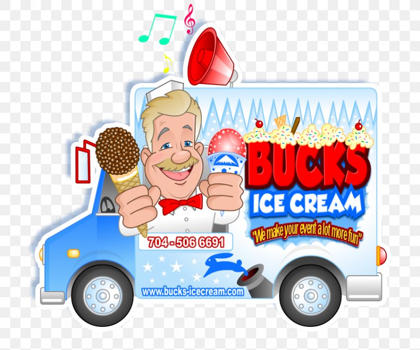 Bucks Ice Cream Car Van Vehicle, PNG, 870x725px, Ice Cream, Car, Commercial Vehicle, Ice, Ice Cream Van Download Free