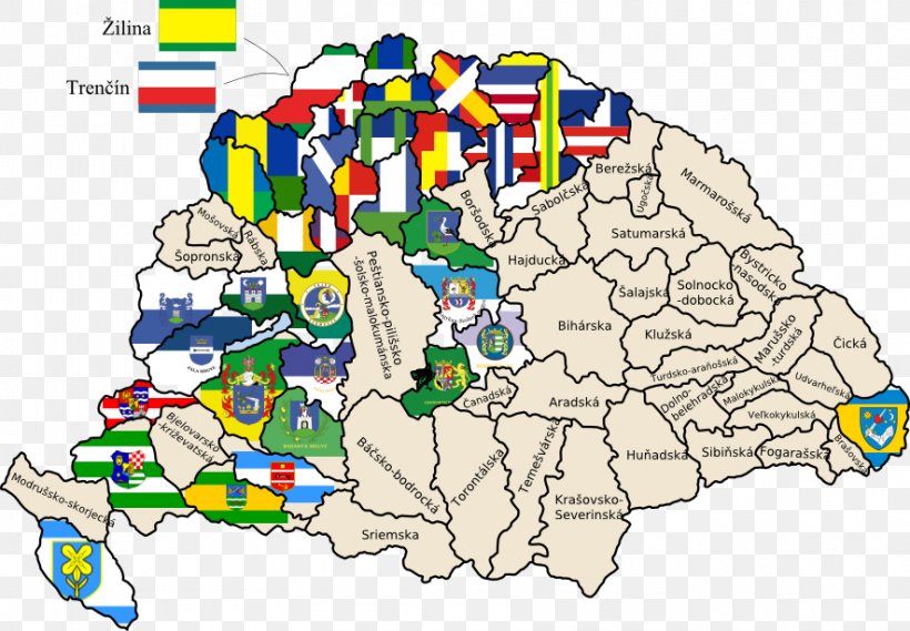 Kingdom Of Hungary Counties Of Hungary Austria-Hungary Rusyns, PNG, 885x615px, Kingdom Of Hungary, Area, Austriahungary, Counties Of Hungary, Flag Download Free