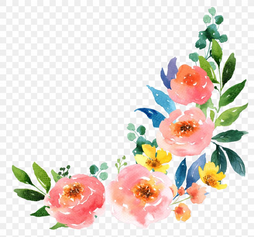 Paper Watercolour Flowers Watercolor Painting, PNG, 3000x2800px, Paper, Blossom, Blue, Branch, Flora Download Free