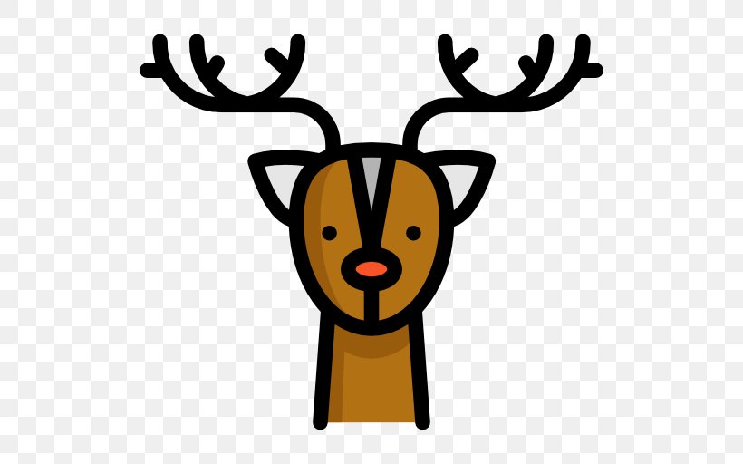 Reindeer, PNG, 512x512px, Reindeer, Antler, Christmas Day, Deer, Gift Download Free