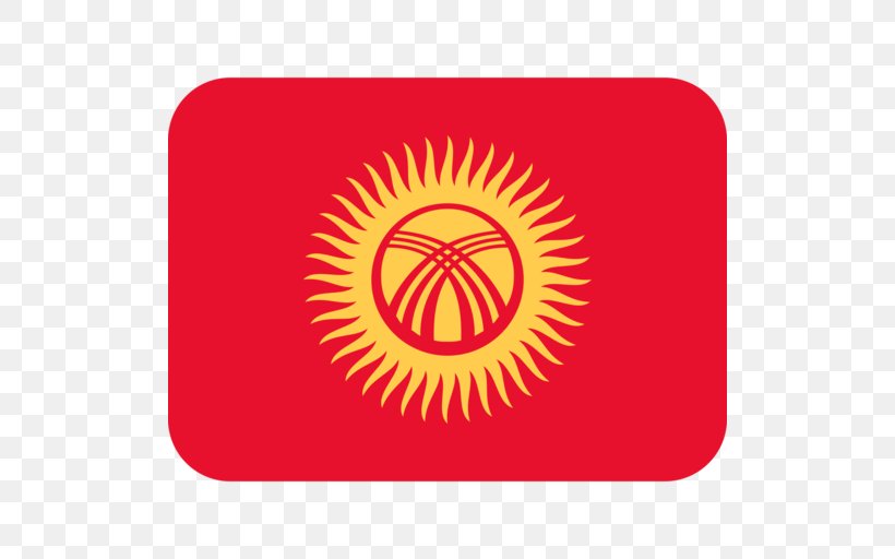 Flag Of Kyrgyzstan National Flag Epic Of Manas, PNG, 512x512px, Kyrgyzstan, Area, Country, Emblem Of Kyrgyzstan, Emoji Download Free