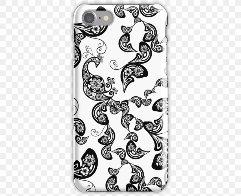 Paisley Sony Ericsson Xperia X10 Drawing Monochrome Mobile Phone Accessories, PNG, 500x667px, Paisley, Animal, Art, Black And White, Drawing Download Free