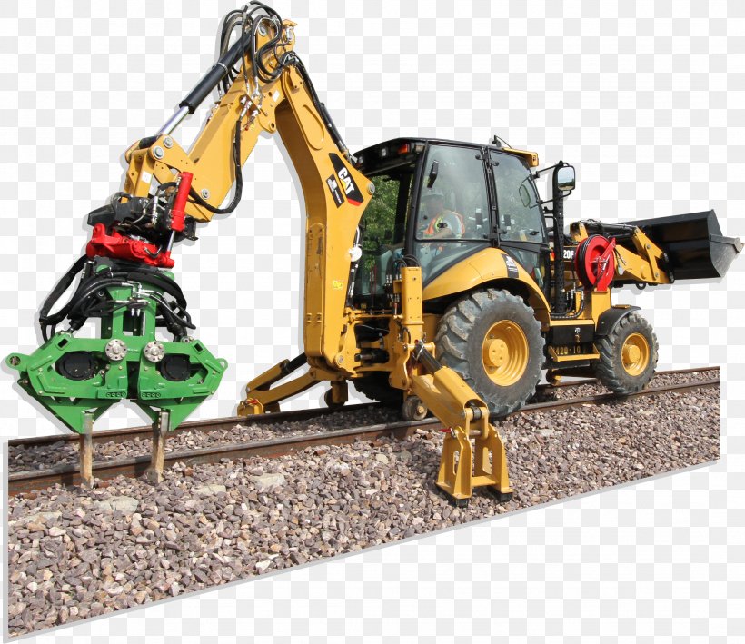 Caterpillar Inc. Rail Transport Backhoe Excavator Machine, PNG, 2156x1866px, Caterpillar Inc, Backhoe, Ballast, Excavator, Heavy Machinery Download Free