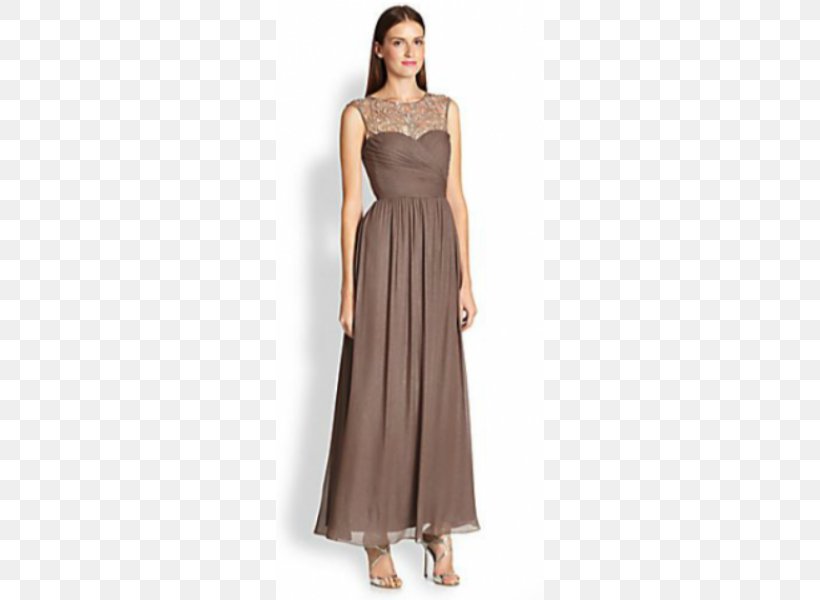 Dress Fashion Scoop Neck Top Helmut Lang, PNG, 520x600px, Dress, Bridal Clothing, Bridal Party Dress, Brown, Cocktail Dress Download Free