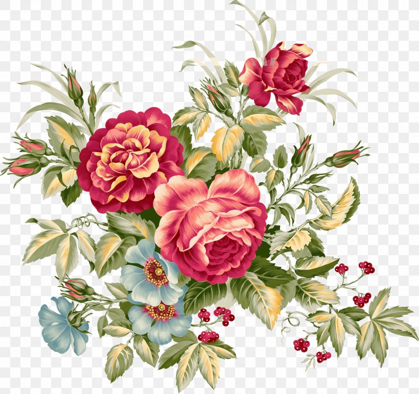 Paper Flower Bouquet Garden Roses Watercolor: Flowers, PNG, 2500x2354px, Paper, Art, Color, Cut Flowers, Flora Download Free