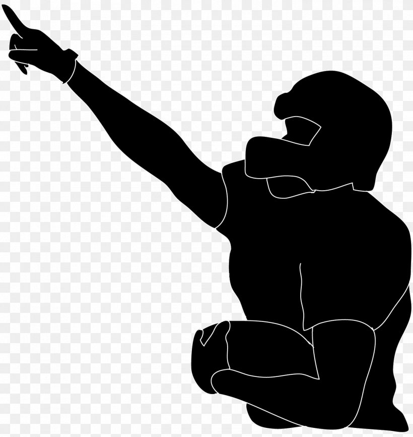 Silhouette American Football NFL, PNG, 1502x1587px, Silhouette, American Football, American Football Player, Arm, Black Download Free