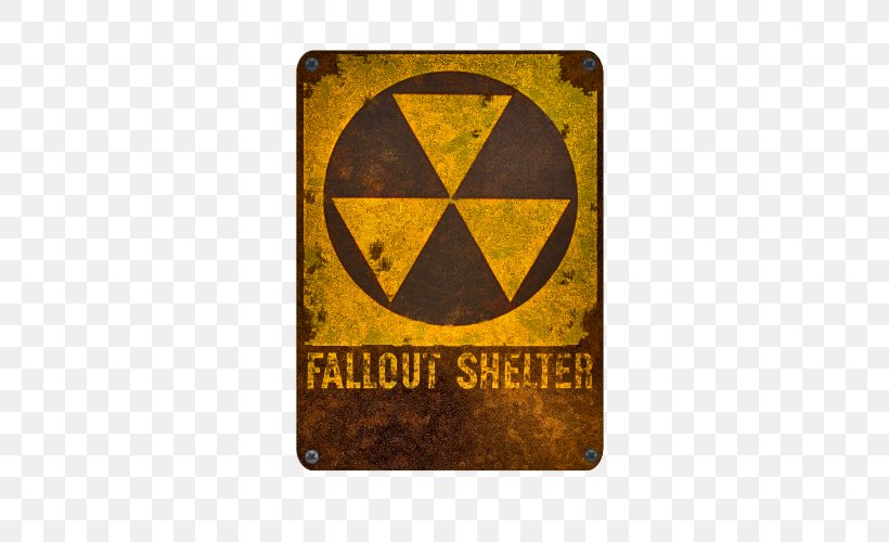 Cold War Fallout Shelter Fallout 4 United States, PNG, 500x500px, Cold War, Atomic Age, Bomb, Brand, Fallout Download Free