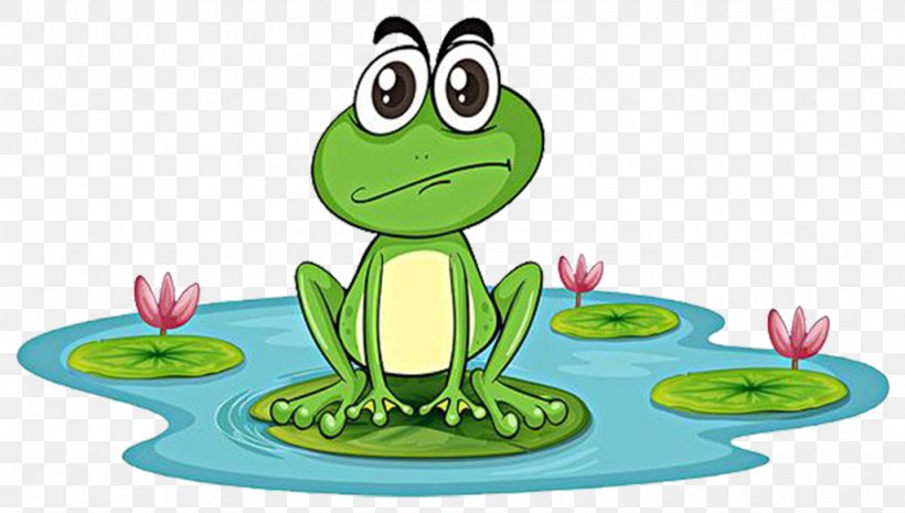 Edible Frog Pond Clip Art, PNG, 1026x583px, Frog, Amphibian, Cartoon, Drawing, Edible Frog Download Free