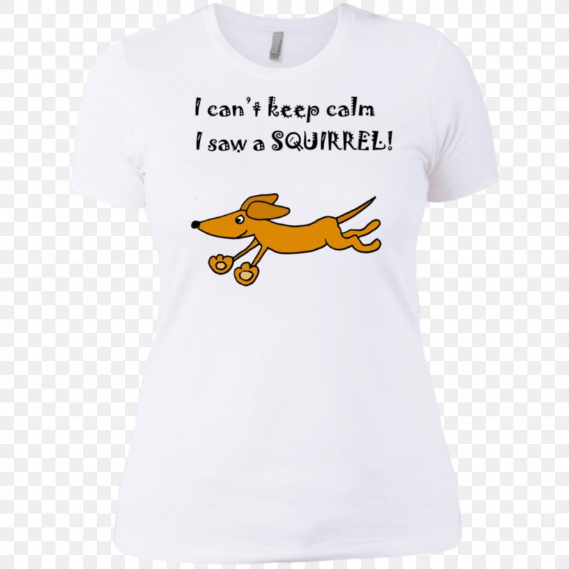 T-shirt Dachshund Hoodie Mammal, PNG, 1024x1024px, Tshirt, Active Shirt, Brand, Cartoon, Clothing Download Free