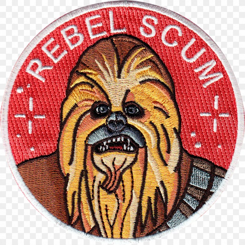 Chewbacca Embroidered Patch Iron-on Embroidery Sewing, PNG, 1000x1000px, Chewbacca, Badge, Carnivoran, Clothing, Craft Download Free