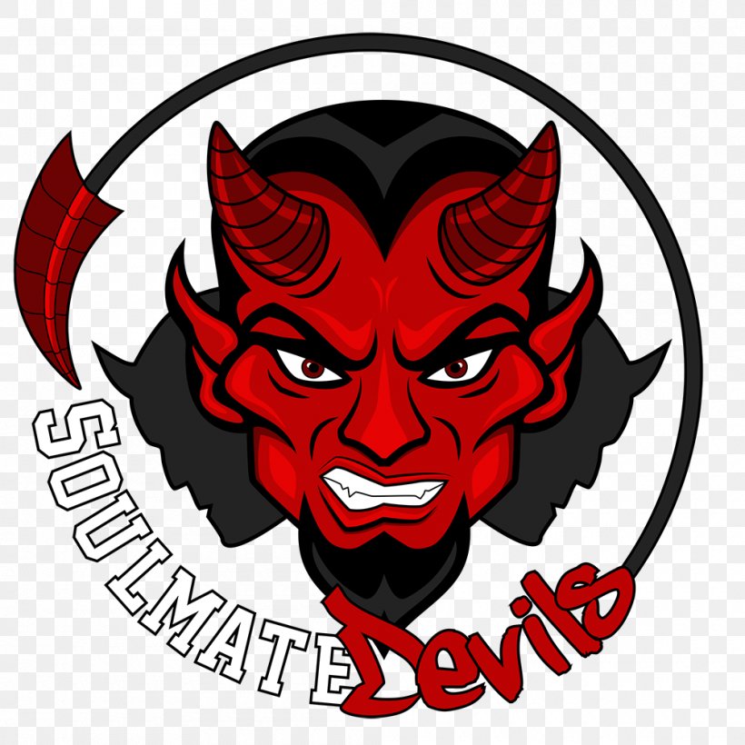 Demon Devil Logo Soulmate, PNG, 1000x1000px, Demon, Angel, Art, Corporate Identity, Deviantart Download Free