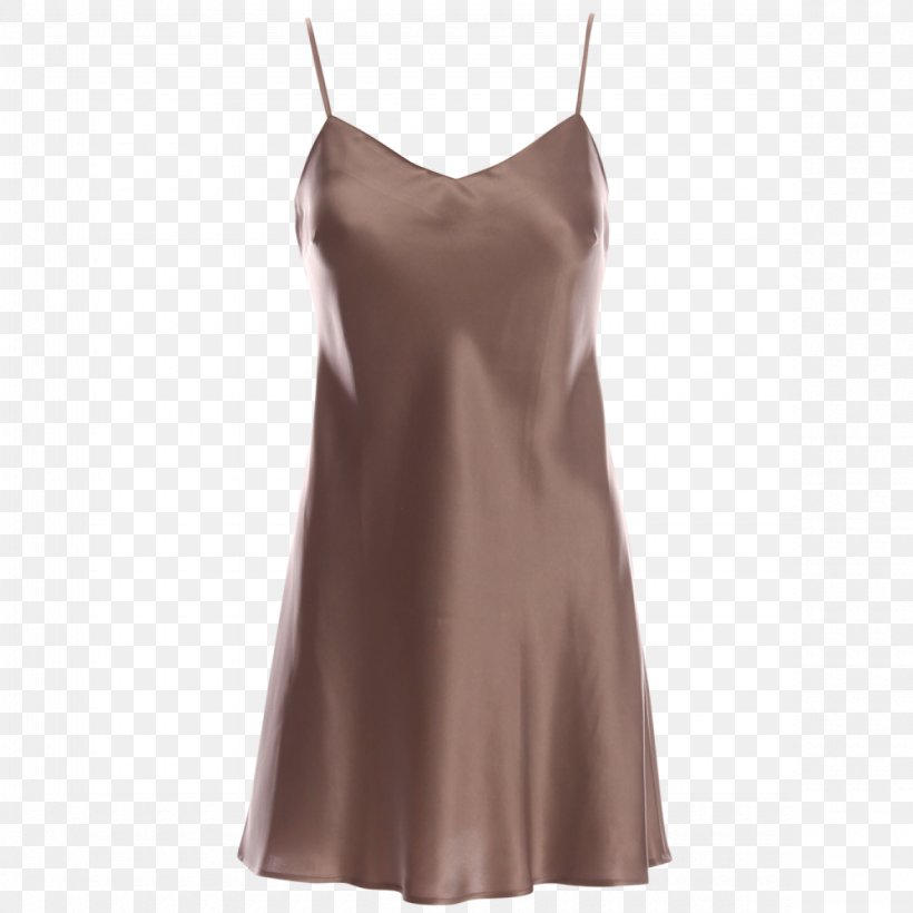 Satin Cocktail Dress Nightgown, PNG, 1180x1180px, Satin, Beige, Brown, Cocktail, Cocktail Dress Download Free