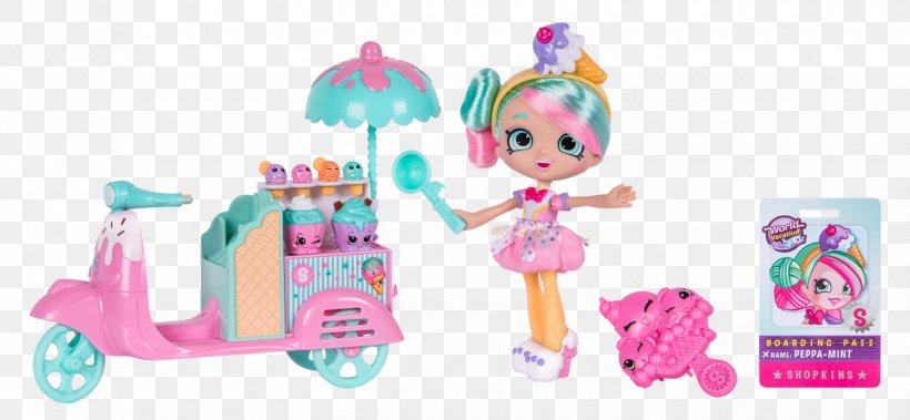 Scooter Shopkins Shoppies Peppa Mint Ice Cream Amazon.com, PNG, 1650x763px, Scooter, Amazoncom, Barbie, Delivery, Doll Download Free