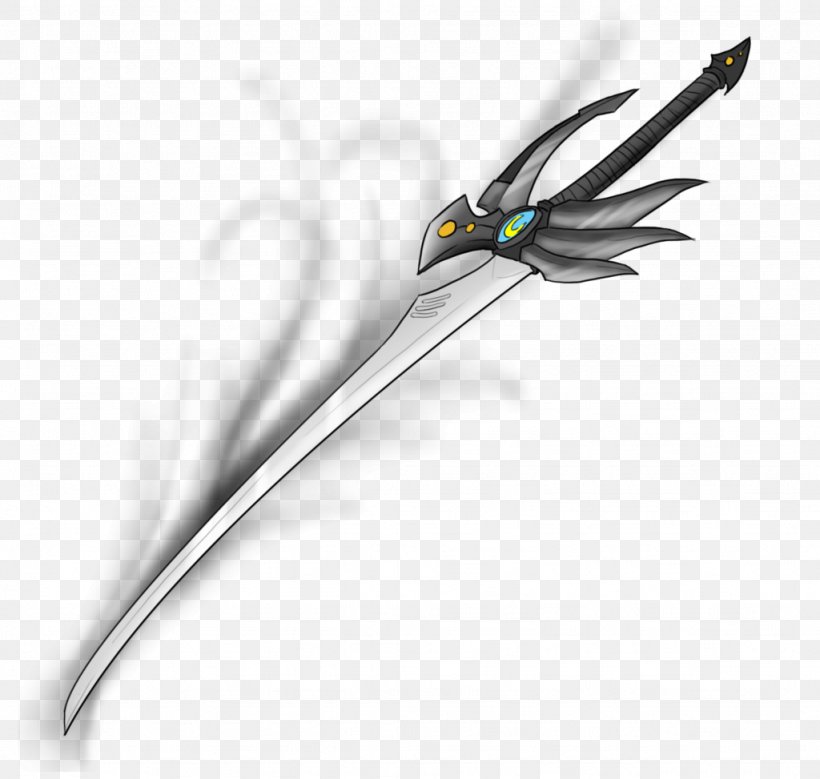 Sword Demon Edged And Bladed Weapons Edged And Bladed Weapons, PNG, 1024x973px, Sword, Beak, Blade, Dagger, Demon Download Free