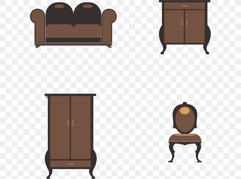 Table Furniture Couch Garderob Wood, PNG, 616x609px, Table, Brown, Cabinetry, Chair, City Furniture Download Free