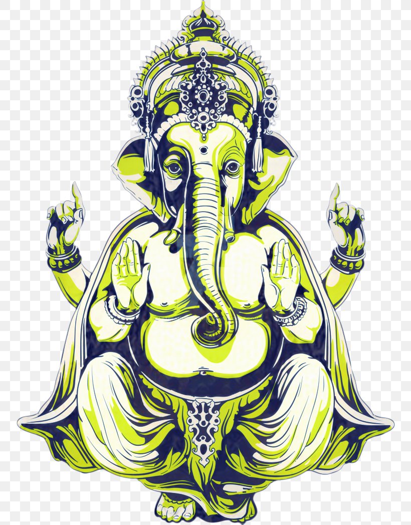 Ganesh Chaturthi Cartoon, PNG, 762x1047px, Tshirt, Deity, Ganesh Chaturthi, Ganesha, Hinduism Download Free