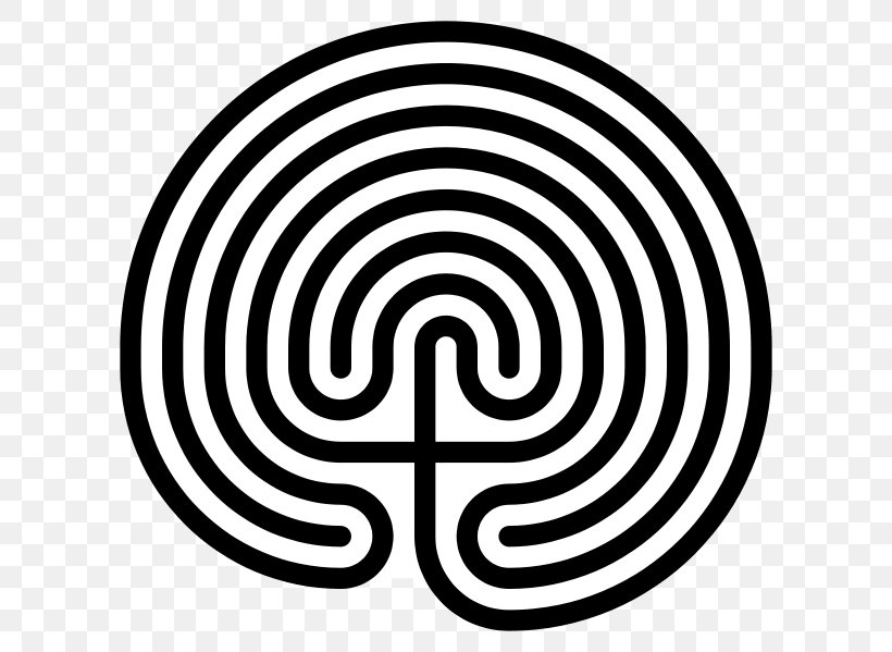 Labyrinth Padmavyuha Crete, PNG, 638x599px, Labyrinth, Area, Art, Black And White, Crete Download Free