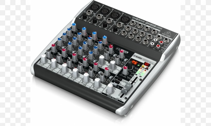 Microphone Preamplifier Behringer Xenyx QX1202USB Audio Mixers Behringer Xenyx 302USB, PNG, 1280x768px, Microphone, Audio, Audio Equipment, Audio Mixers, Behringer Download Free