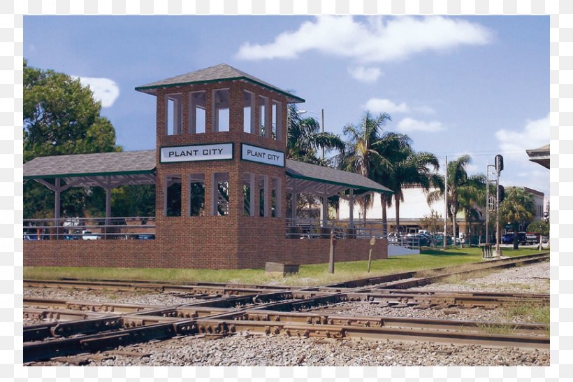 Plant City Train Viewing Platform Plant City Times & Observer Rail Transport, PNG, 870x580px, Train, Building, City, Cutting, Florida Download Free