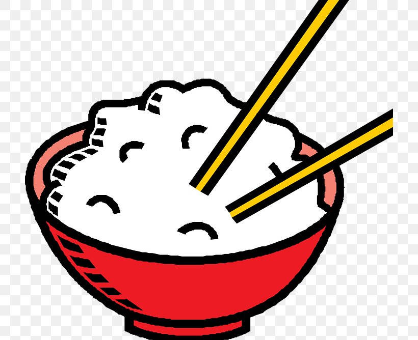 Rice Japanese Cuisine Clip Art, PNG, 722x668px, Rice, Artwork, Bowl, Cereal, Chicken As Food Download Free