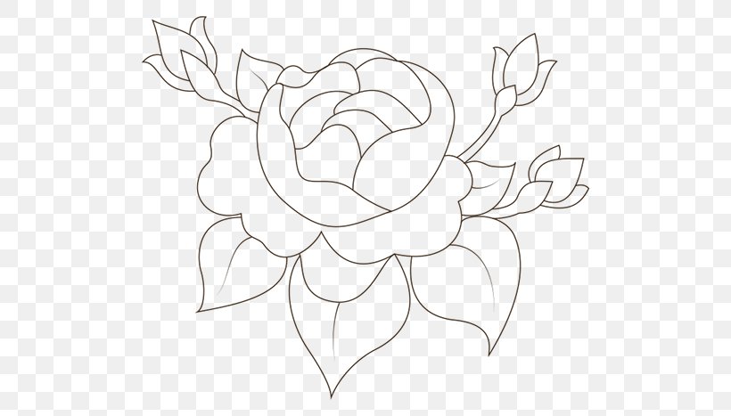 Floral Design /m/02csf Drawing Leaf, PNG, 600x467px, Floral Design, Area, Artwork, Black And White, Branch Download Free