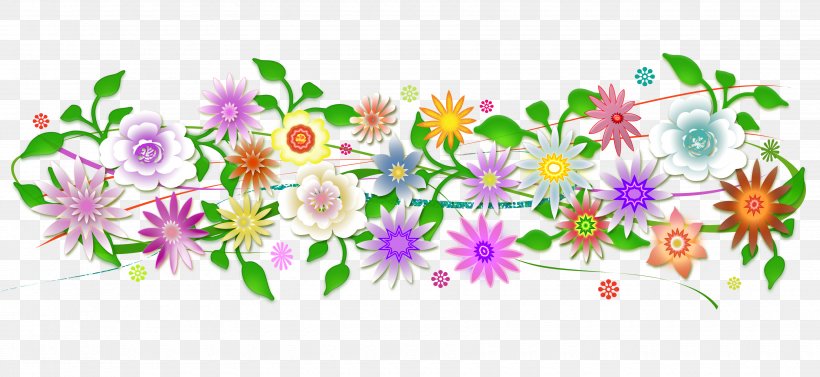 Floral Design Paper Birthday Flower Garland, PNG, 3500x1613px, Floral Design, Architect, Birthday, Blossom, Drawing Download Free