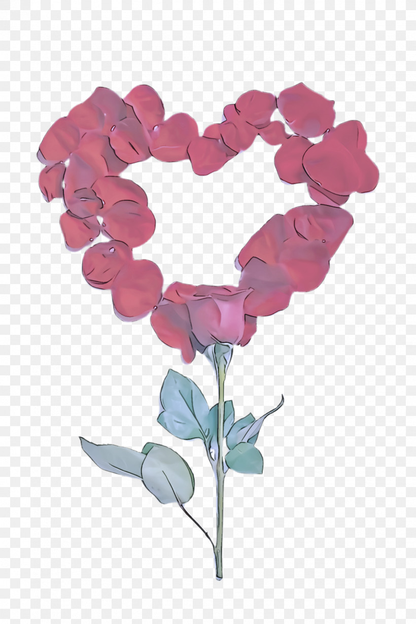 Pink Heart Petal Flower Cut Flowers, PNG, 1632x2448px, Pink, Anthurium, Cut Flowers, Flower, Heart Download Free