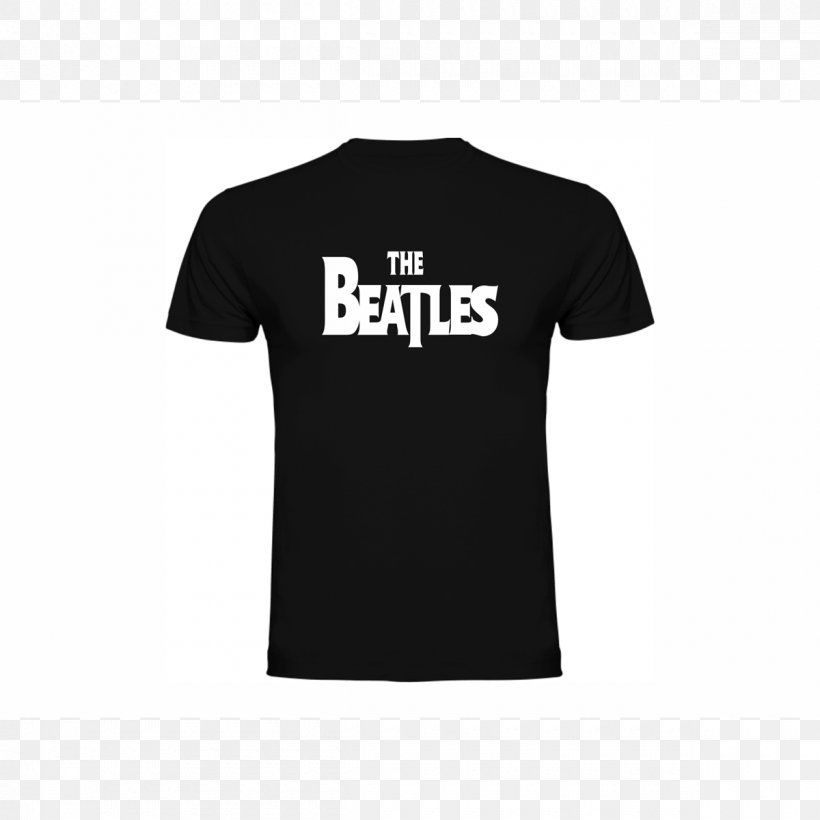 T-shirt Logo Sleeve The Beatles, PNG, 1200x1200px, Tshirt, Active Shirt, Beatles, Black, Black M Download Free