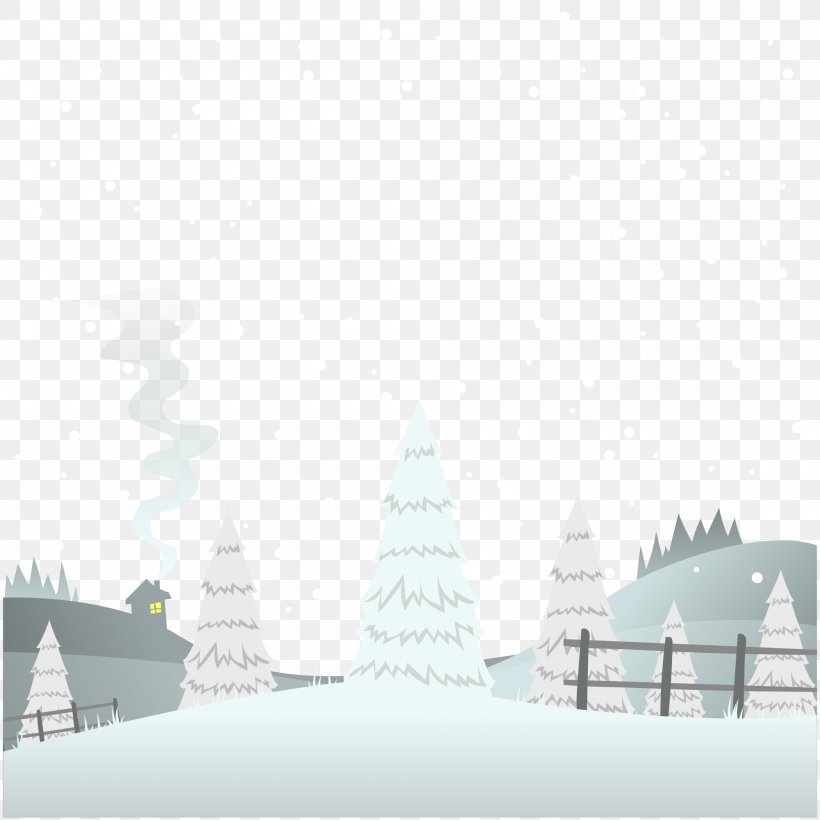 Winter Vector Graphics Image Illustration, PNG, 2000x2000px, Winter, Architecture, Atmospheric Phenomenon, Building, City Download Free