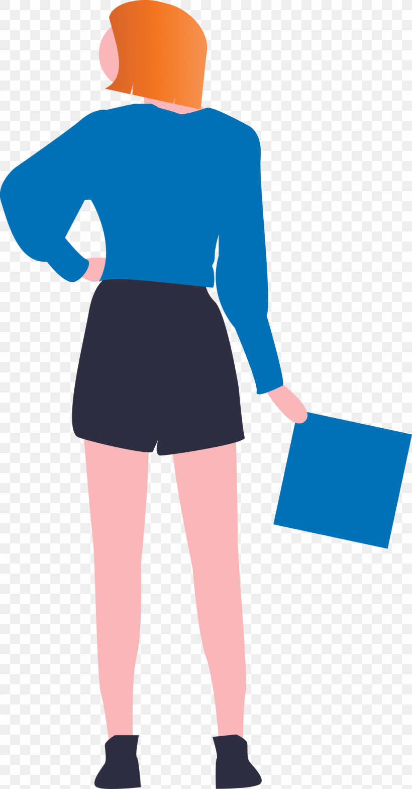 Woman Holding Paper Fashion Lady, PNG, 1568x3000px, Woman Holding Paper, Blue, Clothing, Costume, Electric Blue Download Free