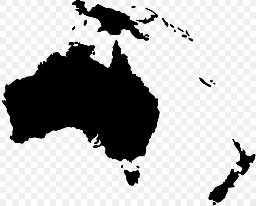 Australia Blank Map World Map, PNG, 952x768px, Australia, Black, Black And White, Blank Map, Cartography Download Free