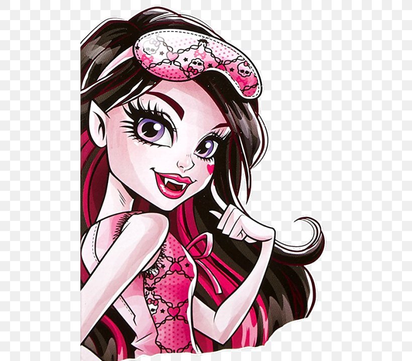 Monster High Doll Draculaura Toy Frankie Stein, PNG, 500x719px, Watercolor, Cartoon, Flower, Frame, Heart Download Free